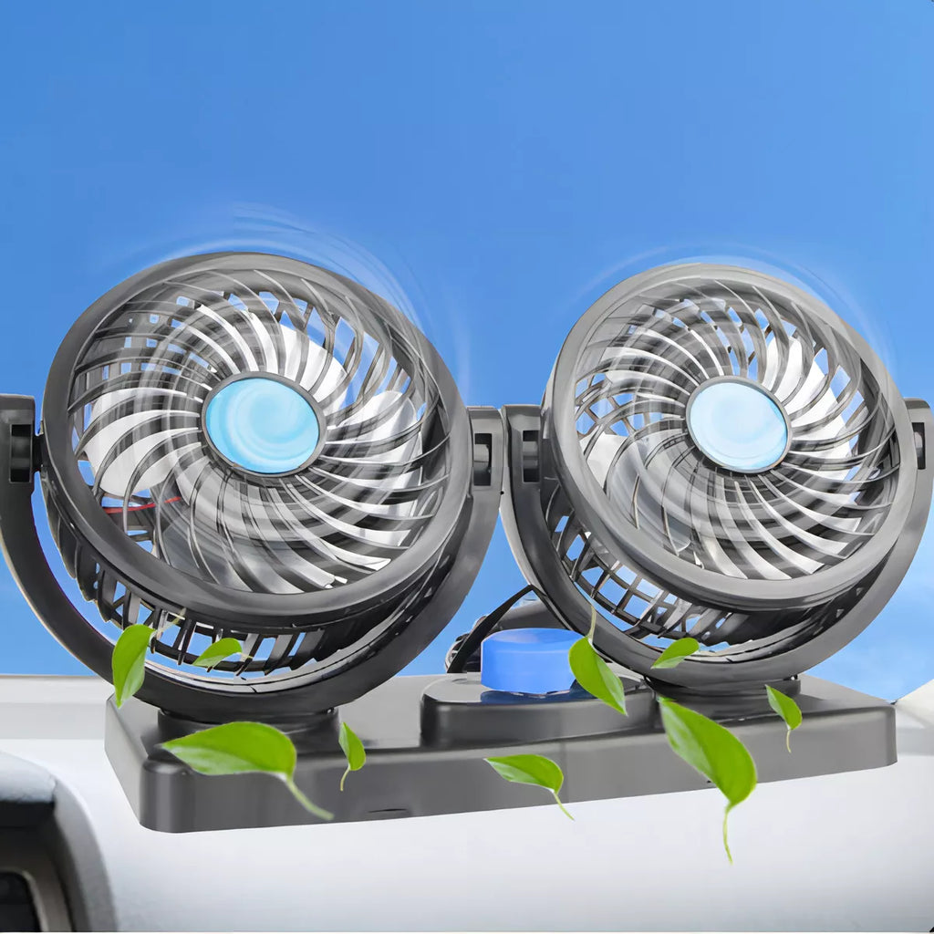 COMPRE 1 LEVE 2 Ventilador Duplo para Carros - AirDuo®️